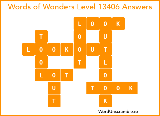 Words of Wonders Level 13406 Answers