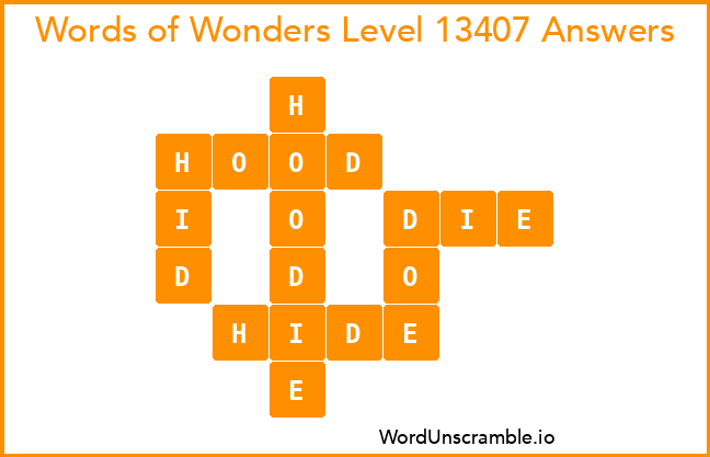 Words of Wonders Level 13407 Answers
