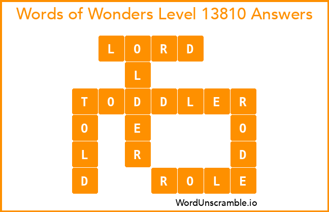 Words of Wonders Level 13810 Answers