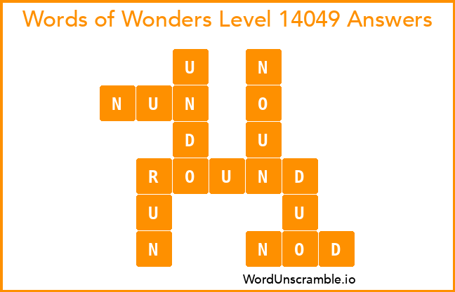 Words of Wonders Level 14049 Answers