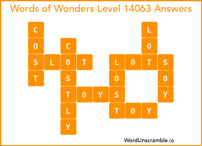 Words of Wonders Level 14063 Answers