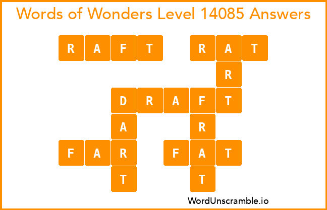 Words of Wonders Level 14085 Answers
