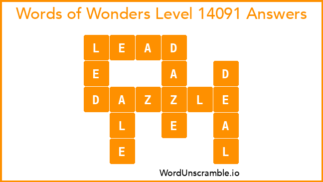 Words of Wonders Level 14091 Answers