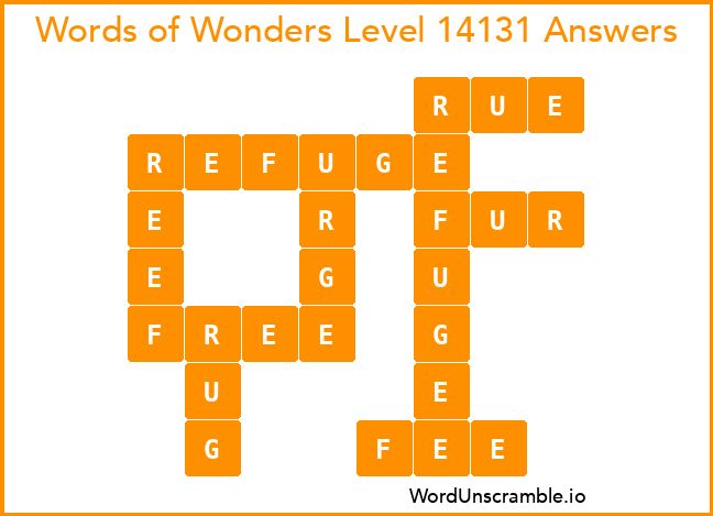 Words of Wonders Level 14131 Answers