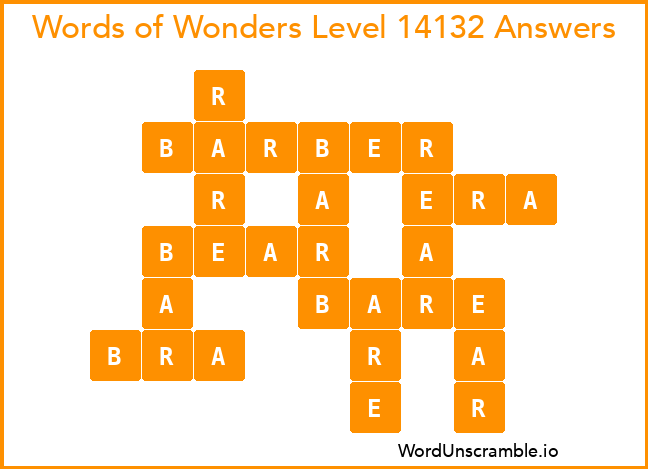 Words of Wonders Level 14132 Answers