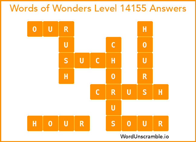 Words of Wonders Level 14155 Answers