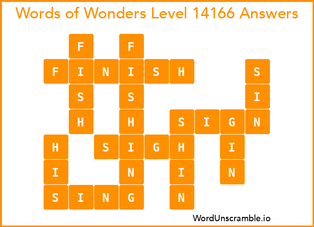 Words of Wonders Level 14166 Answers