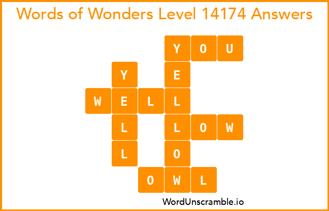Words of Wonders Level 14174 Answers