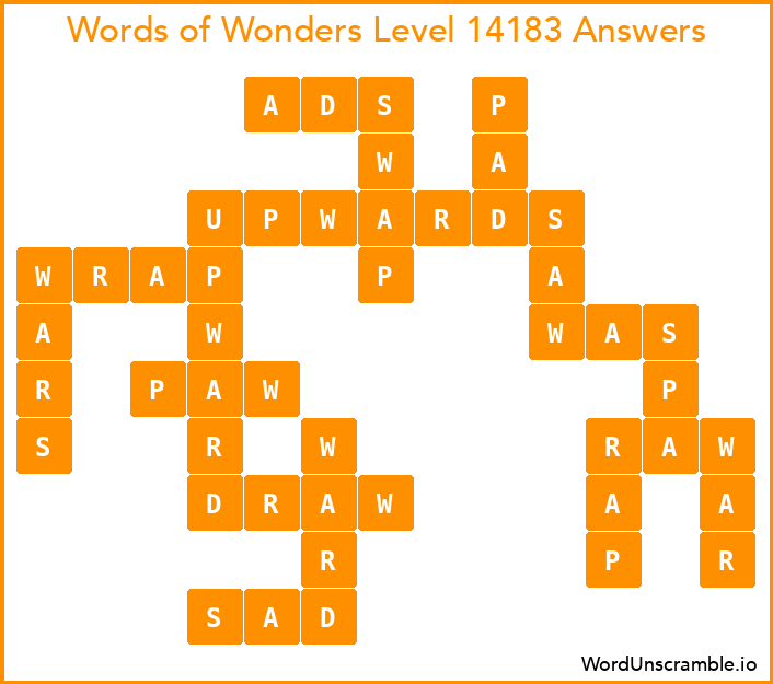 Words of Wonders Level 14183 Answers