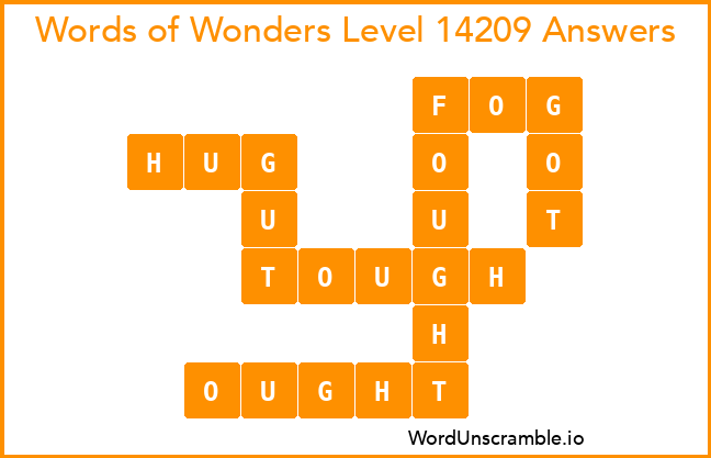 Words of Wonders Level 14209 Answers