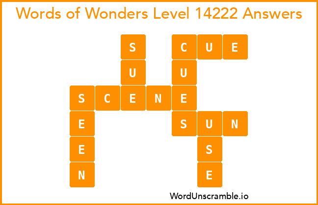 Words of Wonders Level 14222 Answers