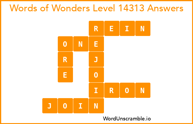 Words of Wonders Level 14313 Answers