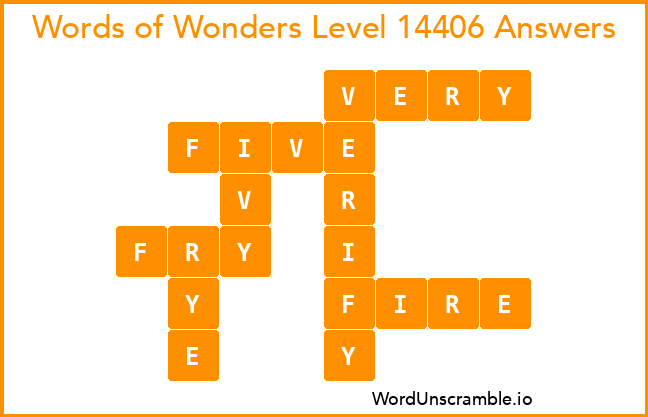 Words of Wonders Level 14406 Answers