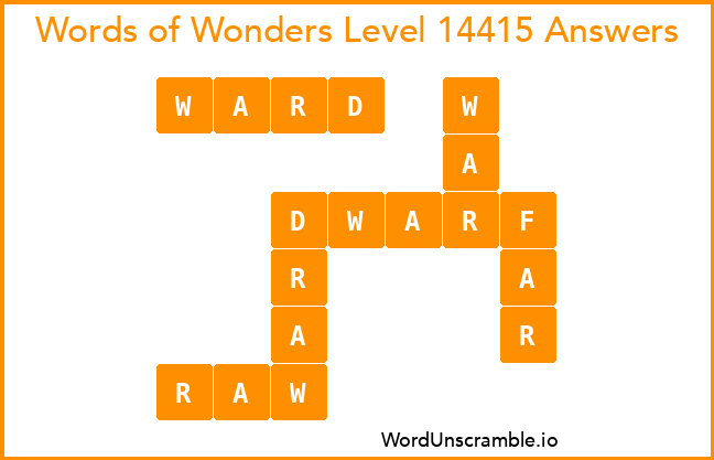 Words of Wonders Level 14415 Answers