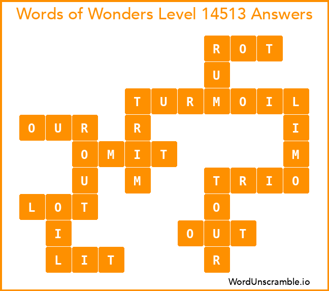 Words of Wonders Level 14513 Answers