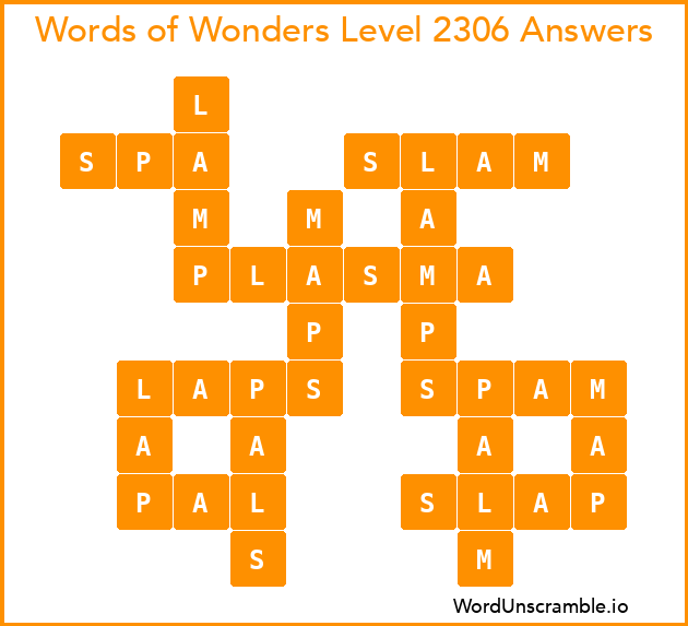 Words of Wonders Level 2306 Answers