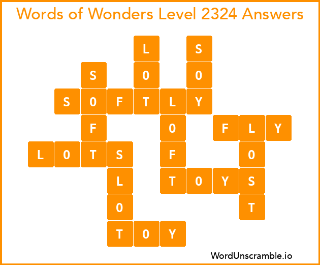 Words of Wonders Level 2324 Answers