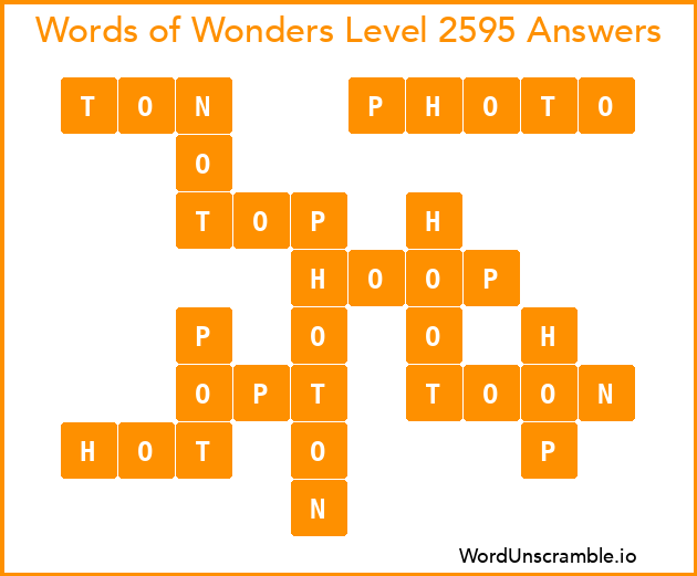 Words of Wonders Level 2595 Answers