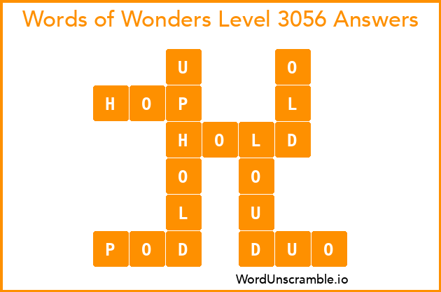 Words of Wonders Level 3056 Answers