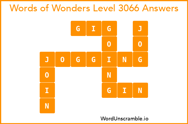 Words of Wonders Level 3066 Answers