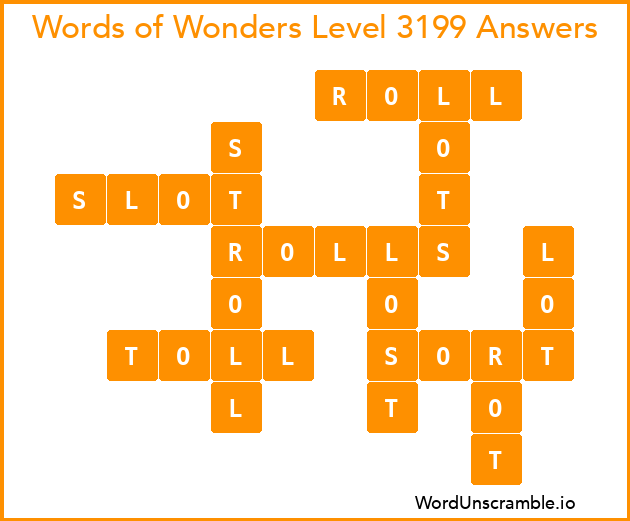 Words of Wonders Level 3199 Answers