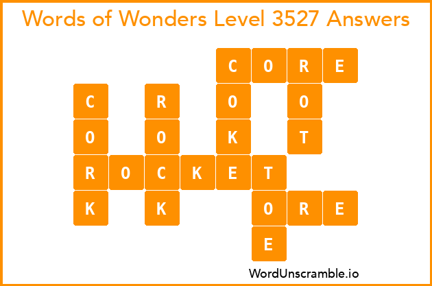 Words of Wonders Level 3527 Answers