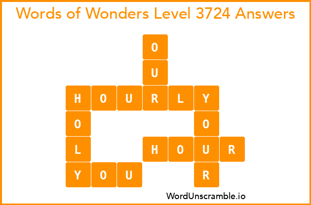 Words of Wonders Level 3724 Answers