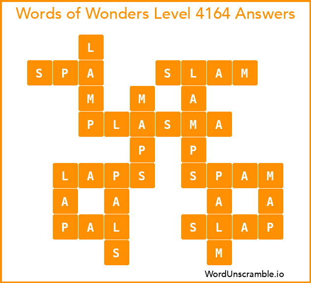 Words of Wonders Level 4164 Answers