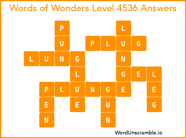 Words of Wonders Level 4536 Answers