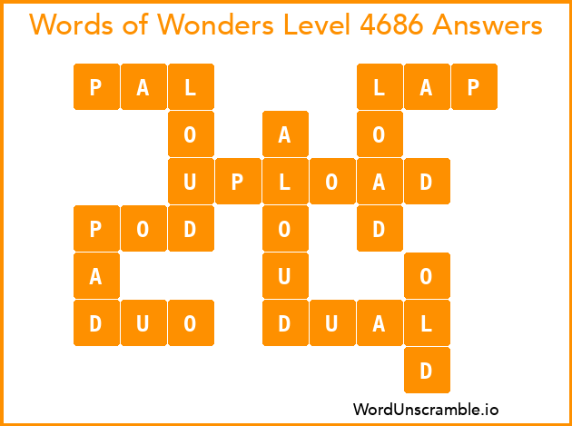 Words of Wonders Level 4686 Answers