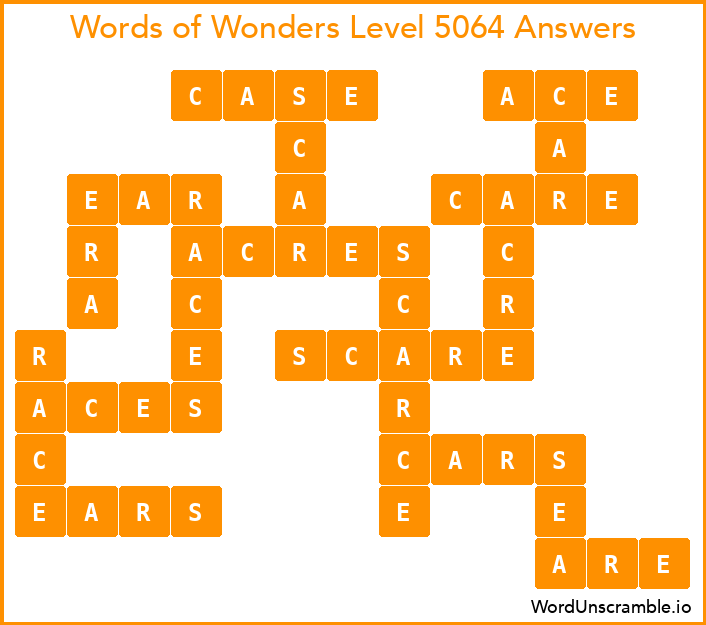 Words of Wonders Level 5064 Answers