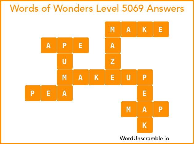 Words of Wonders Level 5069 Answers