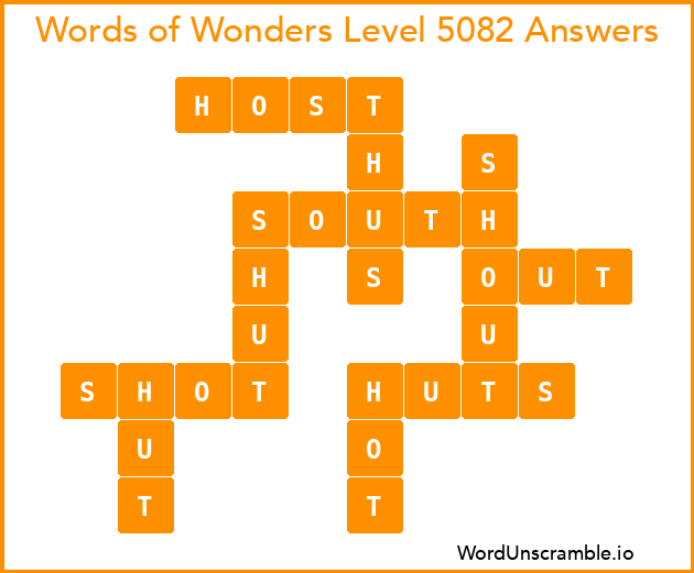 Words of Wonders Level 5082 Answers