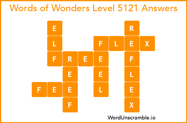 Words of Wonders Level 5121 Answers