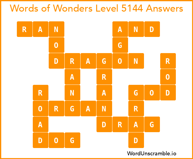 Words of Wonders Level 5144 Answers