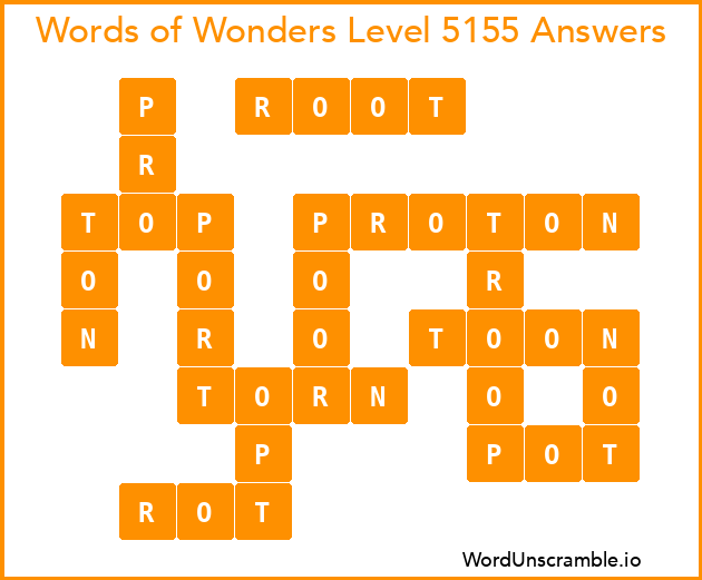 Words of Wonders Level 5155 Answers