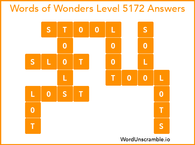 Words of Wonders Level 5172 Answers