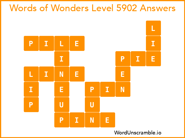Words of Wonders Level 5902 Answers