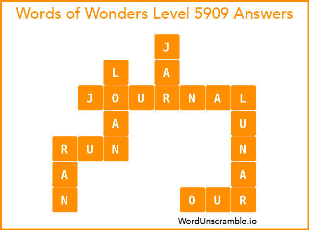 Words of Wonders Level 5909 Answers