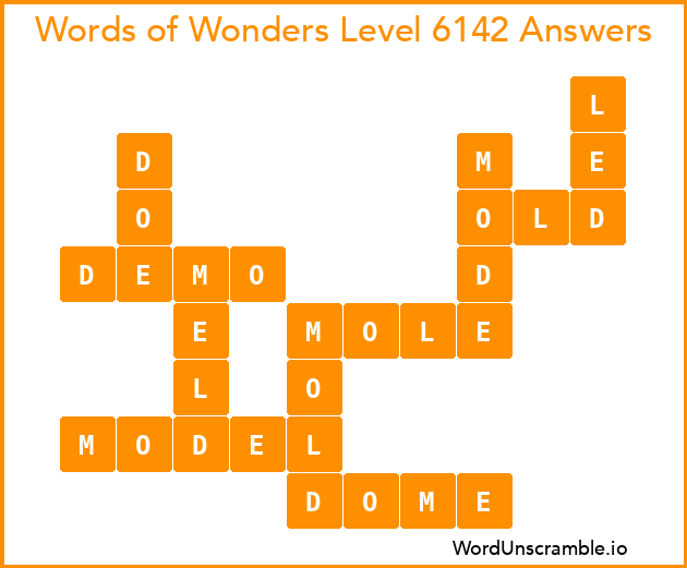 Words of Wonders Level 6142 Answers
