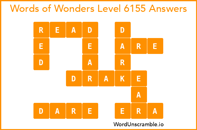 Words of Wonders Level 6155 Answers