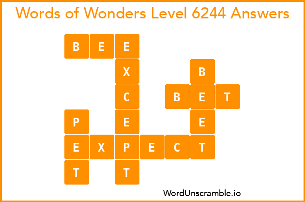 Words of Wonders Level 6244 Answers