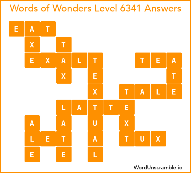 Words of Wonders Level 6341 Answers