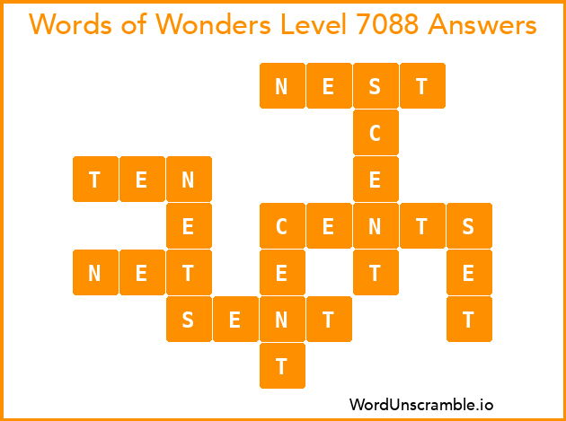 Words of Wonders Level 7088 Answers
