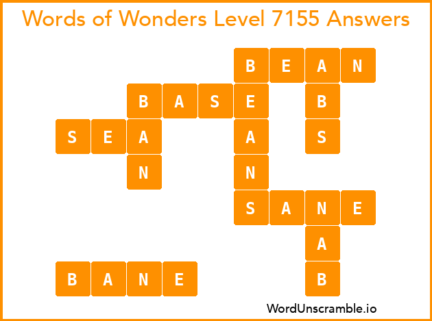 Words of Wonders Level 7155 Answers