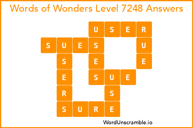 Words of Wonders Level 7248 Answers