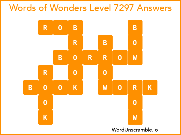 Words of Wonders Level 7297 Answers
