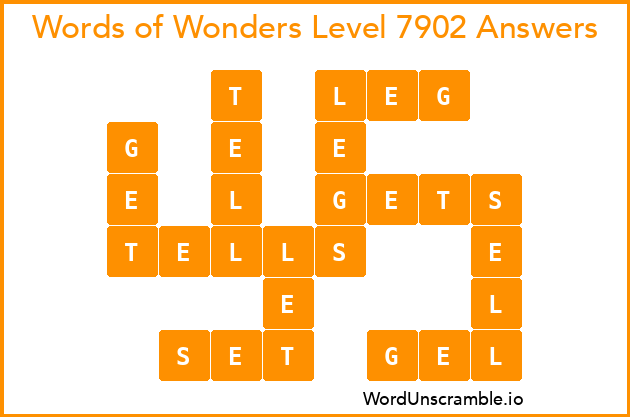 Words of Wonders Level 7902 Answers