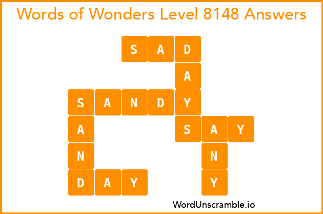 Words of Wonders Level 8148 Answers