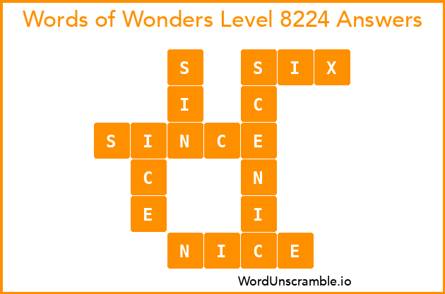 Words of Wonders Level 8224 Answers